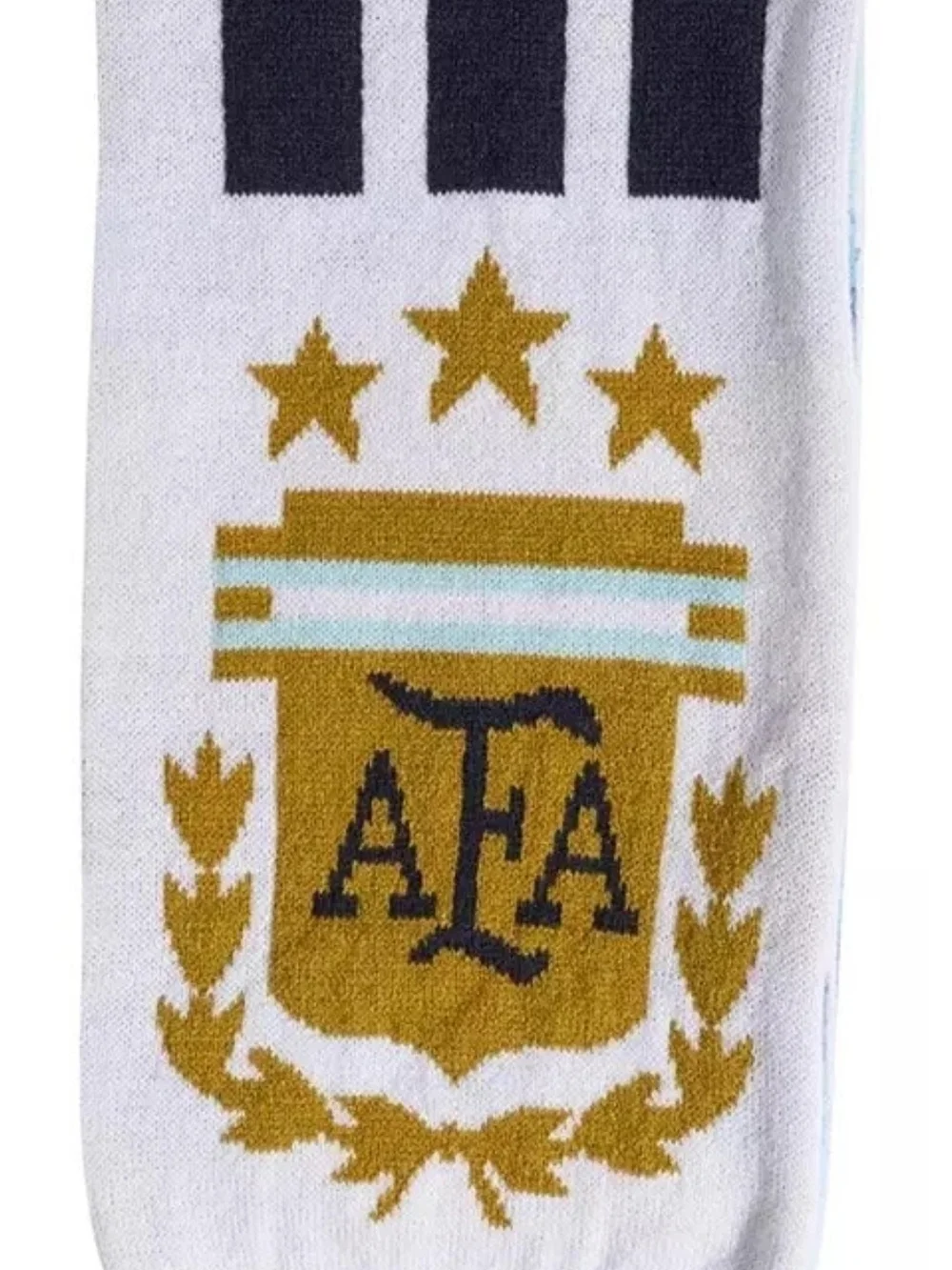 Argentina AFA Crest White, Gold & Navy